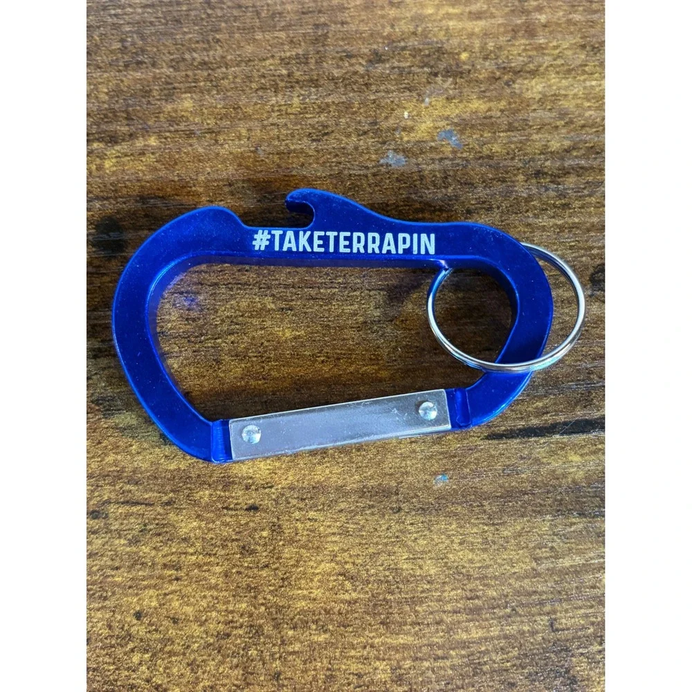New Unused TERRAPIN Beer Co. Advertising Promo Carabiner Key Chain Bottle Opener